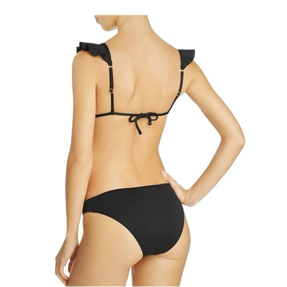 EBERJEY SO SOLID ANNIA BLACK BIKINI 
BOTTOM SIZE Large NWT - Picture 2 of 9